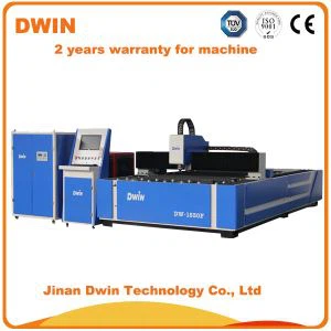 Faser-Laser-Schneidemaschine für Edelstahl / kohlenstoffarmer Stahl / Aluminium / Kupfer / Messing